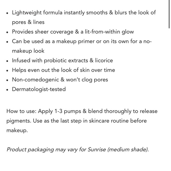 Tula Skincare Filter Primer - Sunrise - Picture 4 of 4